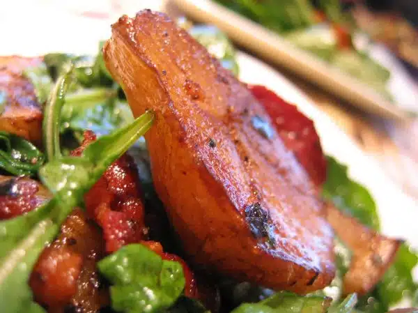 Bacon and Jerusalem Artichoke Salad