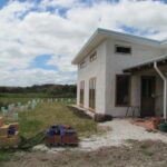 Landscaping in Progress - Strawbale House Build in Redmond Western Australia