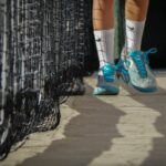 Tennis Shoes and Netting