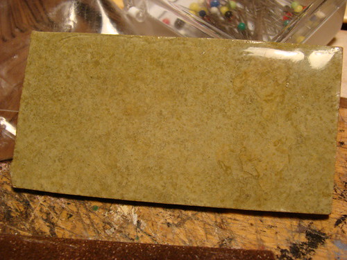 green stone countertop