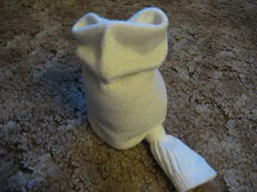 Sock-folded Cat