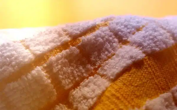 Soft Orange Dish Cloth