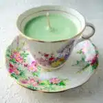 Tea Garden Soy Wax teacup Candle
