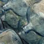 Old water cooler bottles