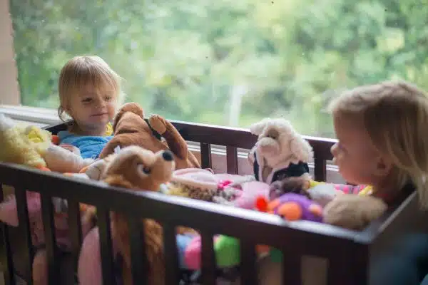 Smothered in Stuffed Animals