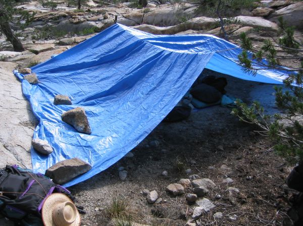Mine and Forrest's Tarp-Tent