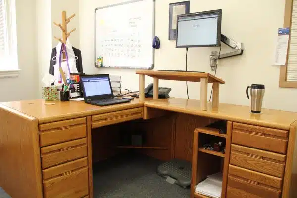 - My Office 3.0 with standing desk -