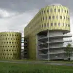 Utrecht: 'De Cope' Parking Garage and Office Building