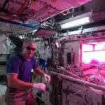 Veggie is Up and Running! (NASA, International Space Station, 05/13/14)