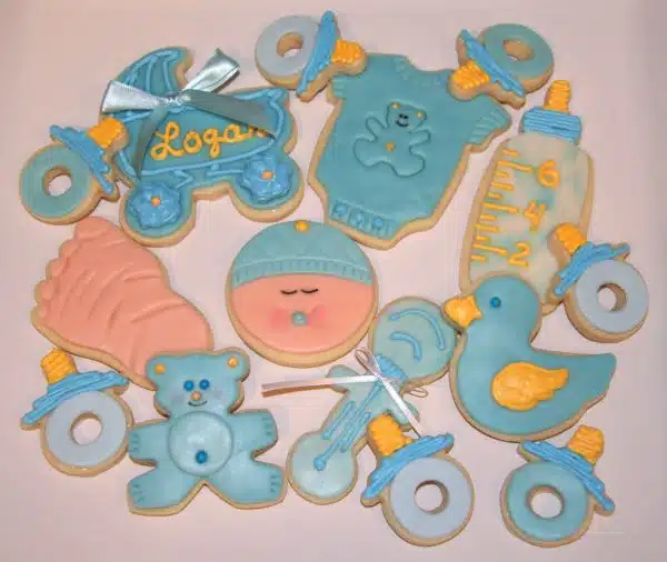 Baby Shower cookie gift for a friend