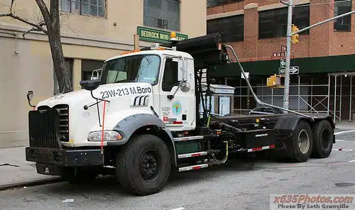 DSNY New York City Sanitation Rolloff Container Truck