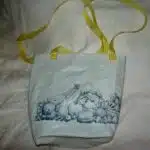 Plastic grocery bags become a purse!