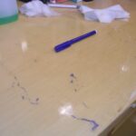 Drea DREW All Over My Desk With A Magic Marker And Now It Won't Come Clean!