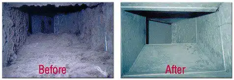 air duct cleaning Before and After