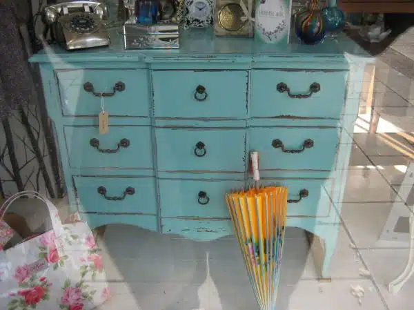 Painted Wooden Chest Furniture