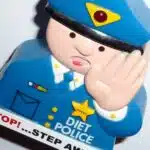 Diet Police fridge magnet