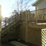 Upper deck and stairs
